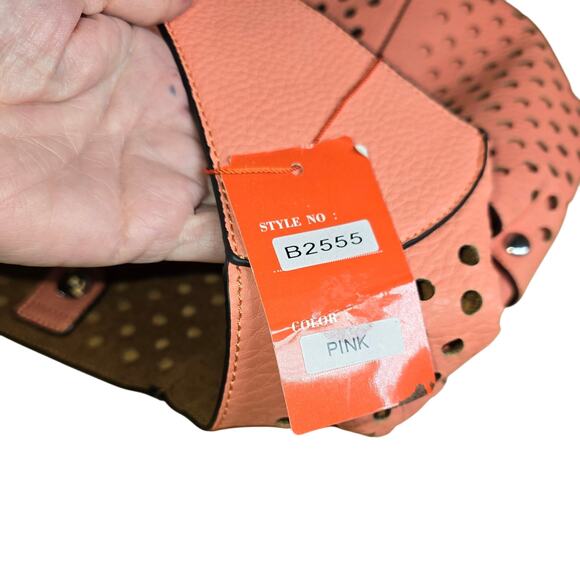 Brand New With Tags and Dust Bag Tosca 2-in-1 Purse Shoulder Bag Pink - Picture 11 of 11